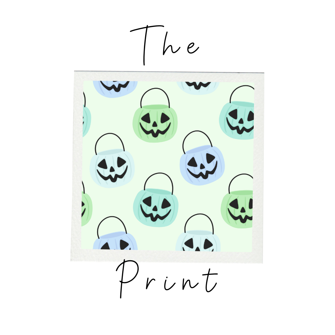 Green Halloween Bucket Premium PJ Set