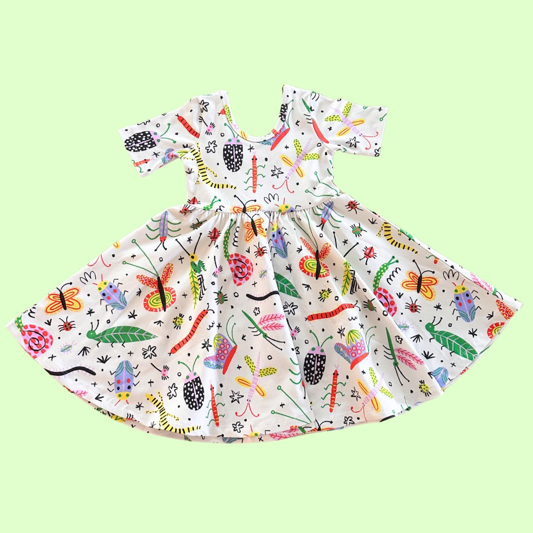 Cutie Crawlers Twirl Dress (FINAL SALE)