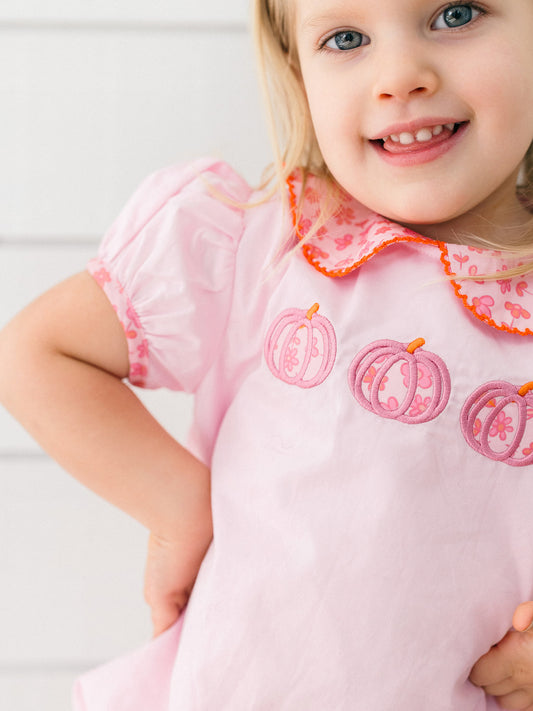 Girly Pumpkin Bubble