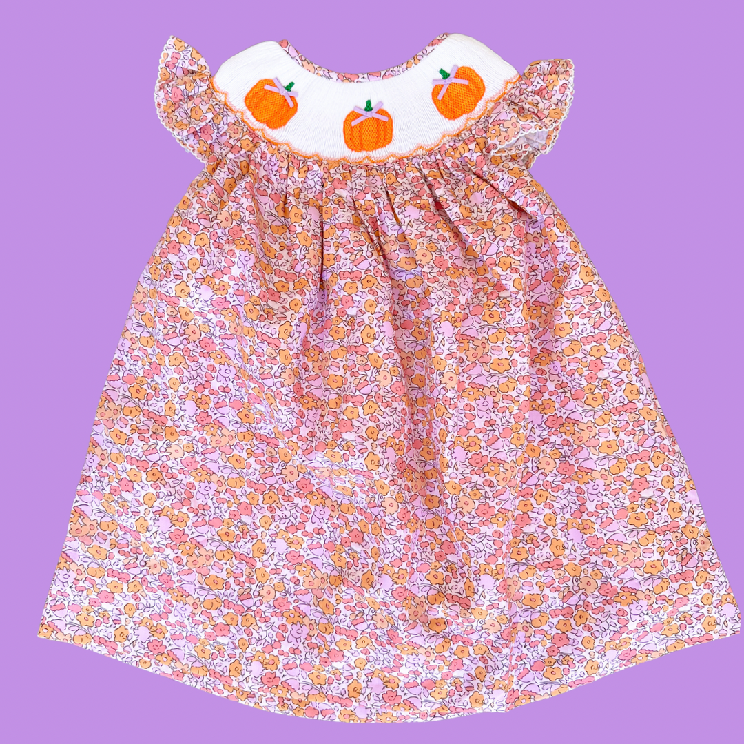 Macey Pumpkin Dress