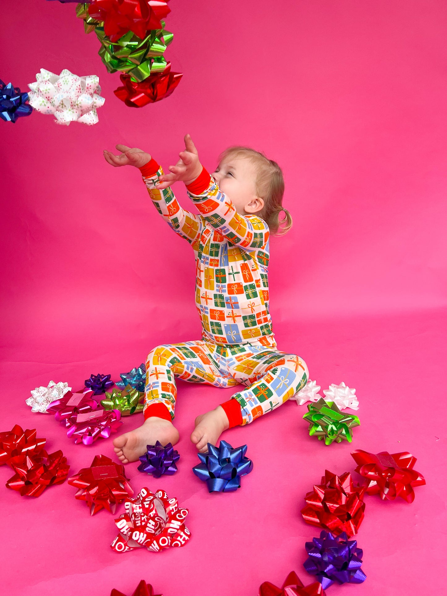 Gift Wrap PJ Set (FINAL SALE)