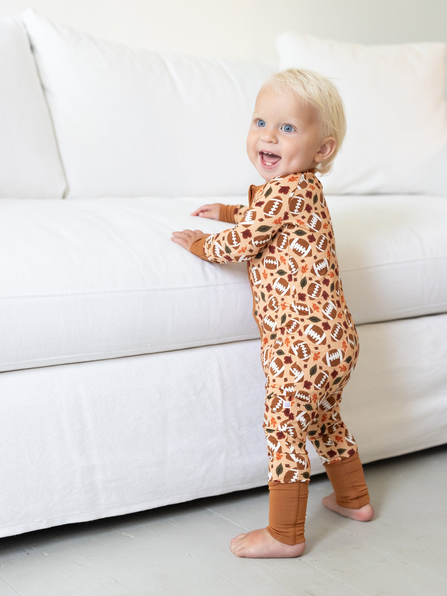 Go Team Premium Zipper Romper