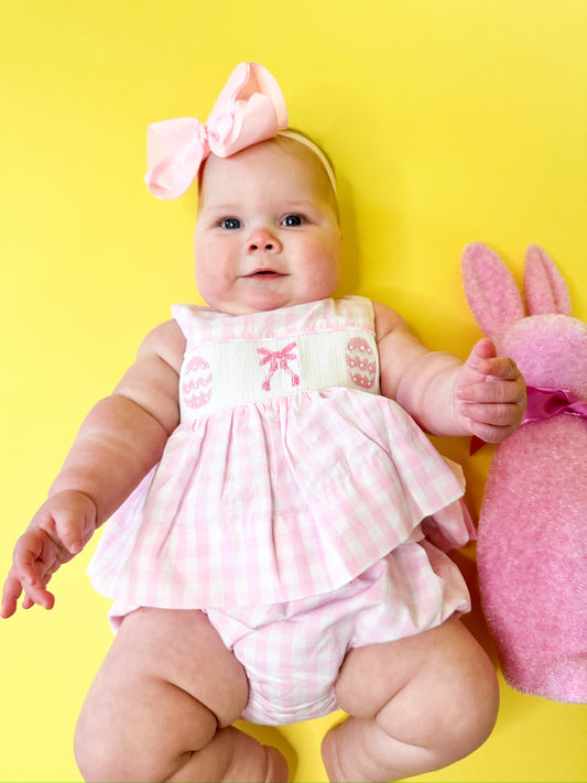 Easter Bow Diaper Cover Set (FINAL SALE)