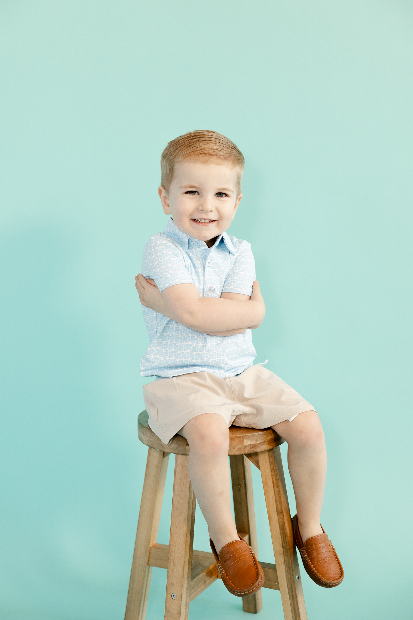 Blue Boots Child Polo