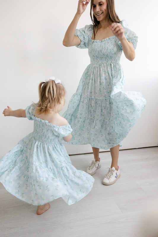 Hydrangea Mom Dress