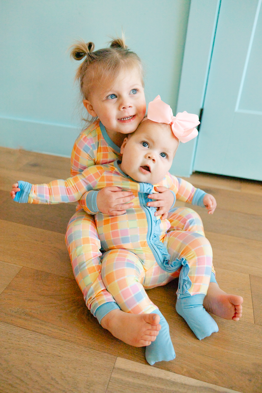 Watercolor Premium Ruffle Romper (FINAL SALE)