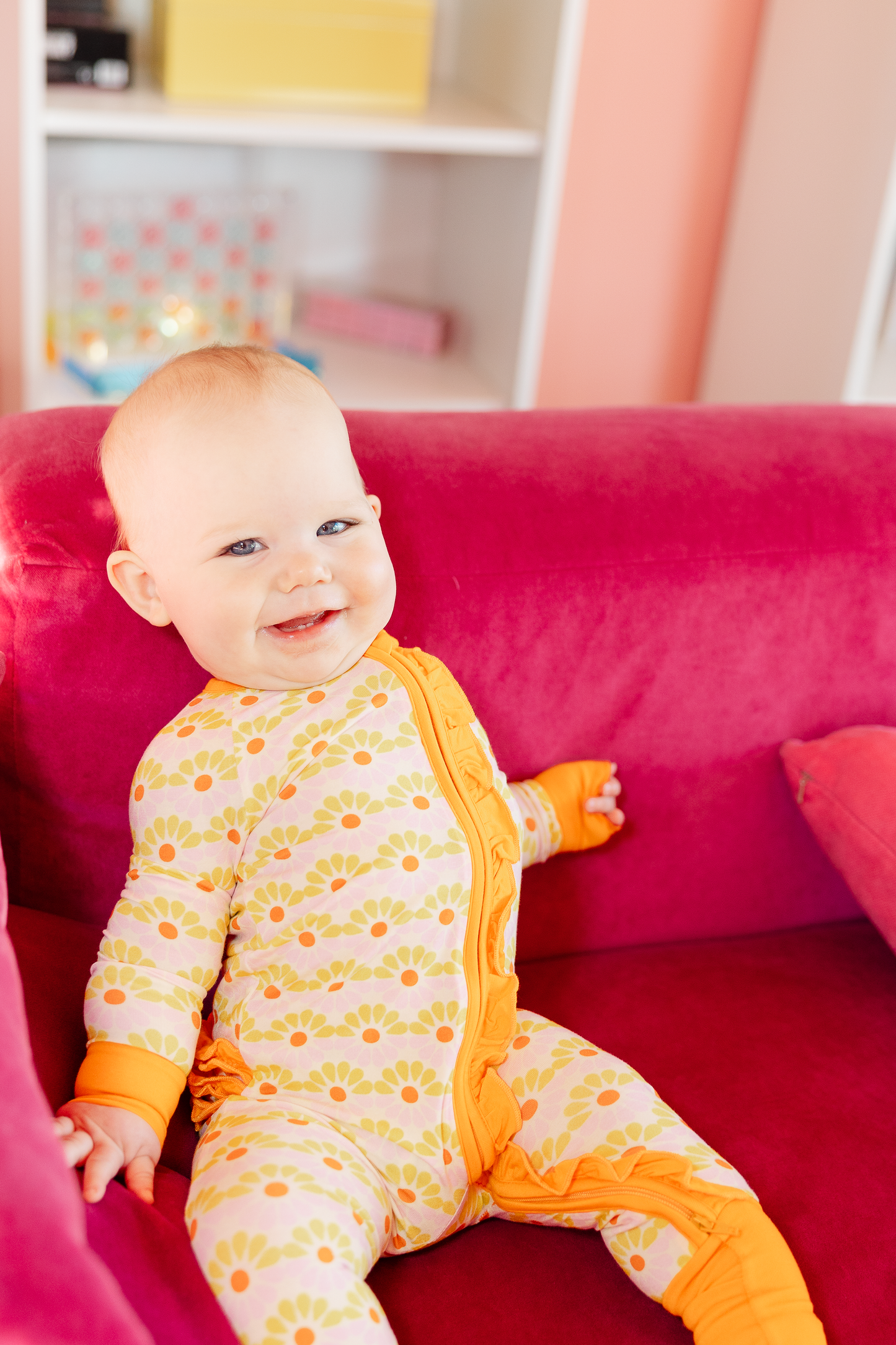 Sunny Premium Ruffle Romper (FINAL SALE)