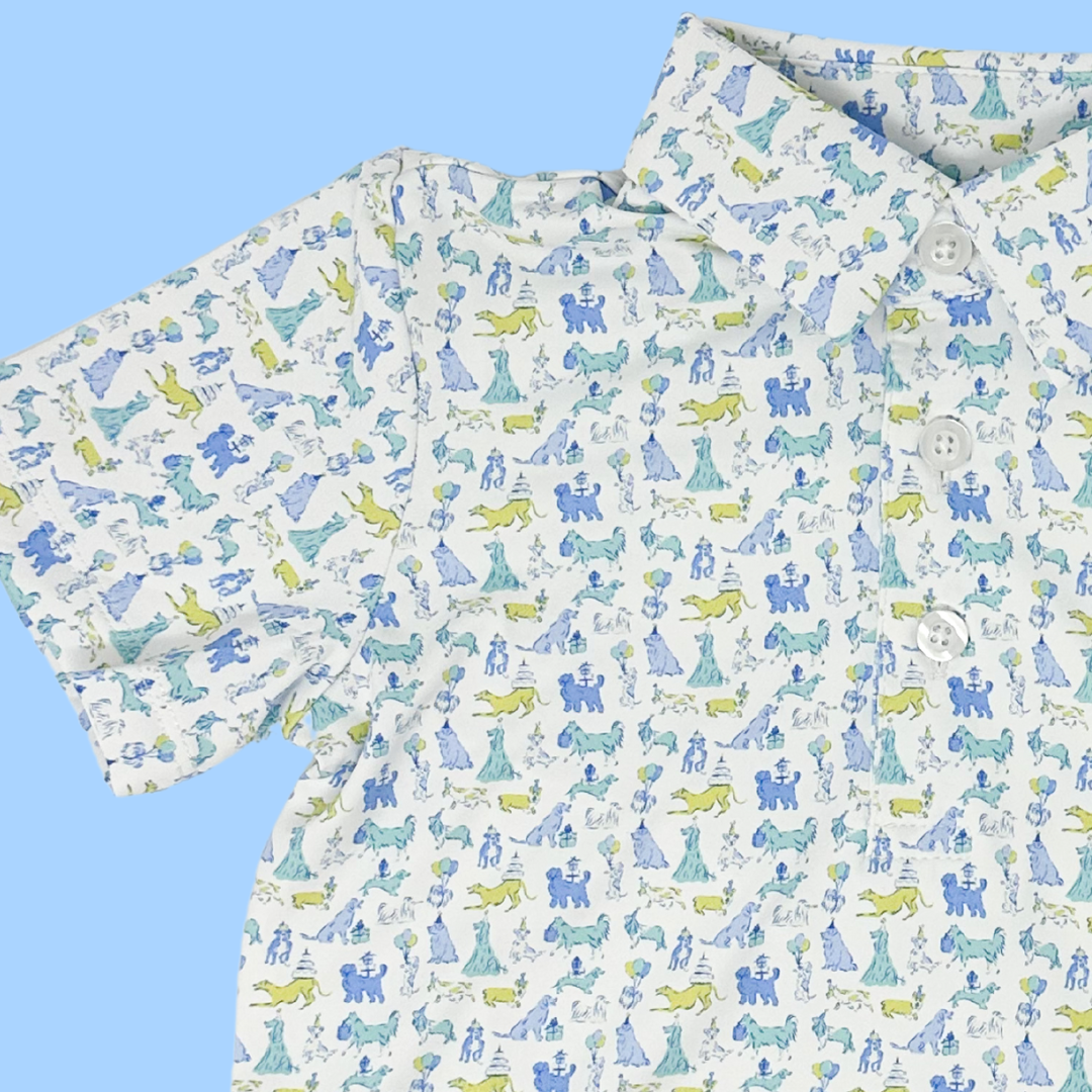 Party Puppy Boys' Polo