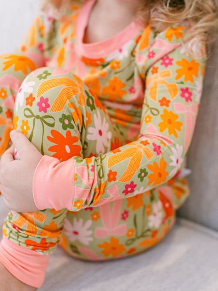Girl & boy bamboo pajamas for Summer.