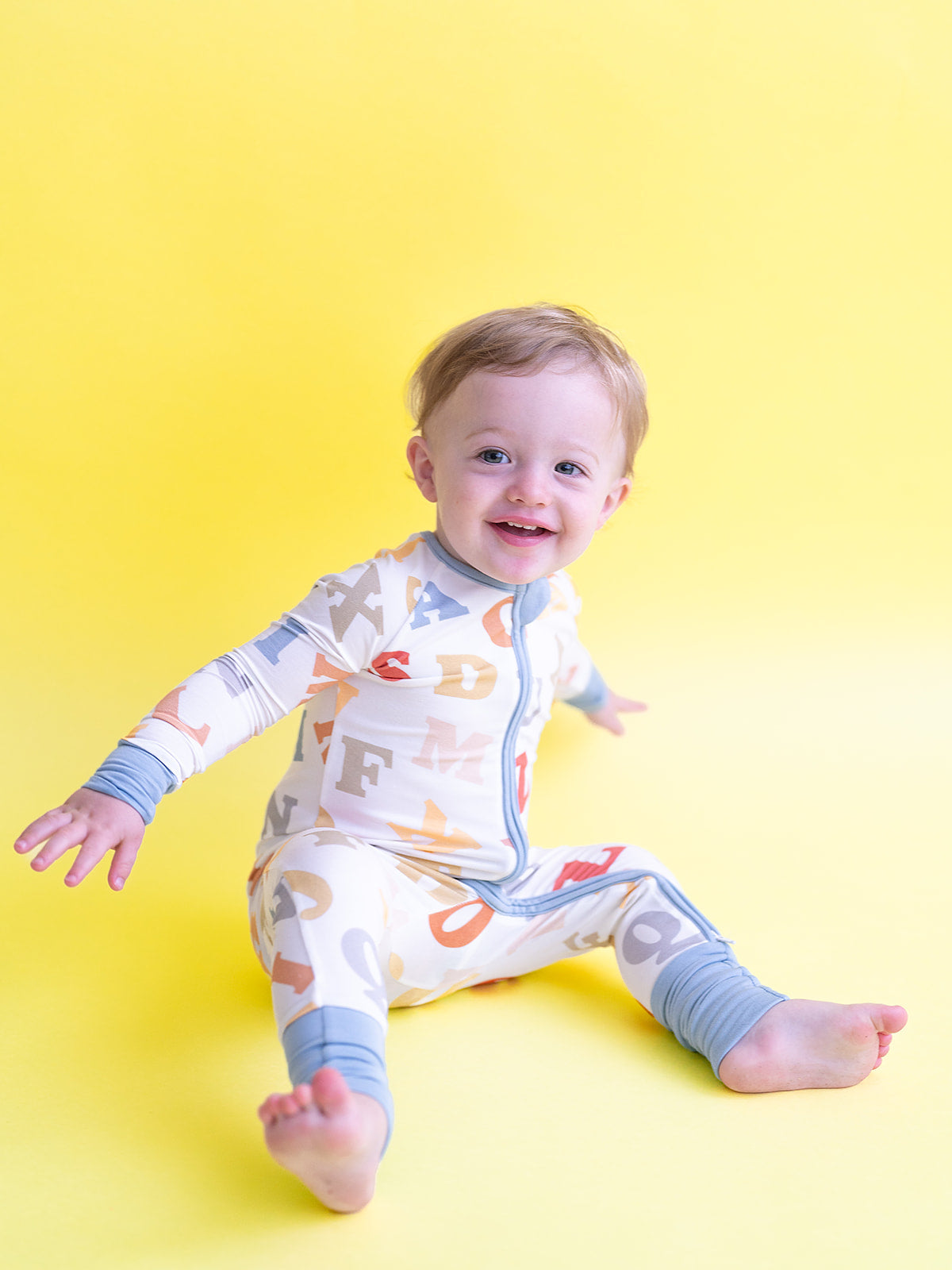 Alphabet Zipper Romper