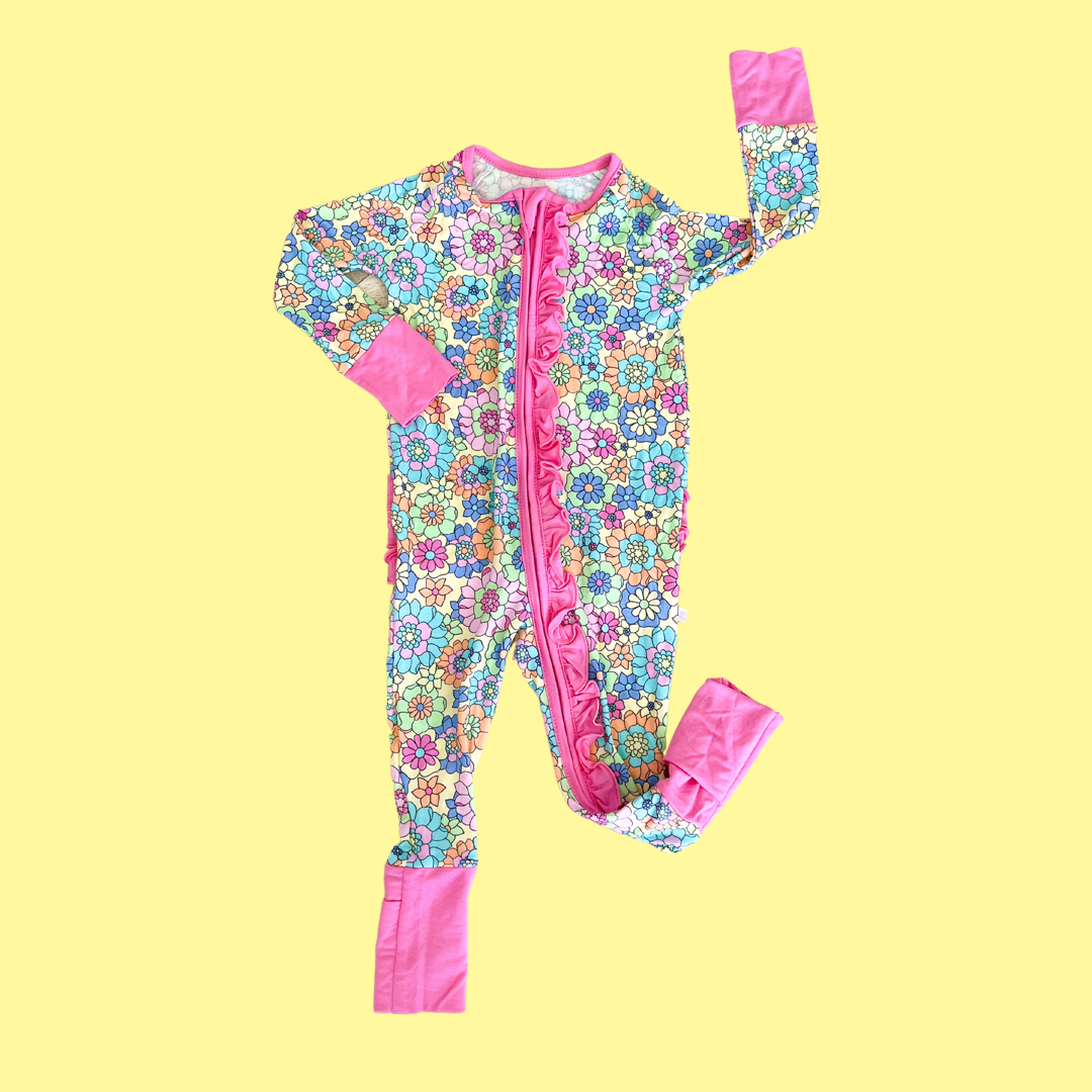 Groovy Ruffle Romper