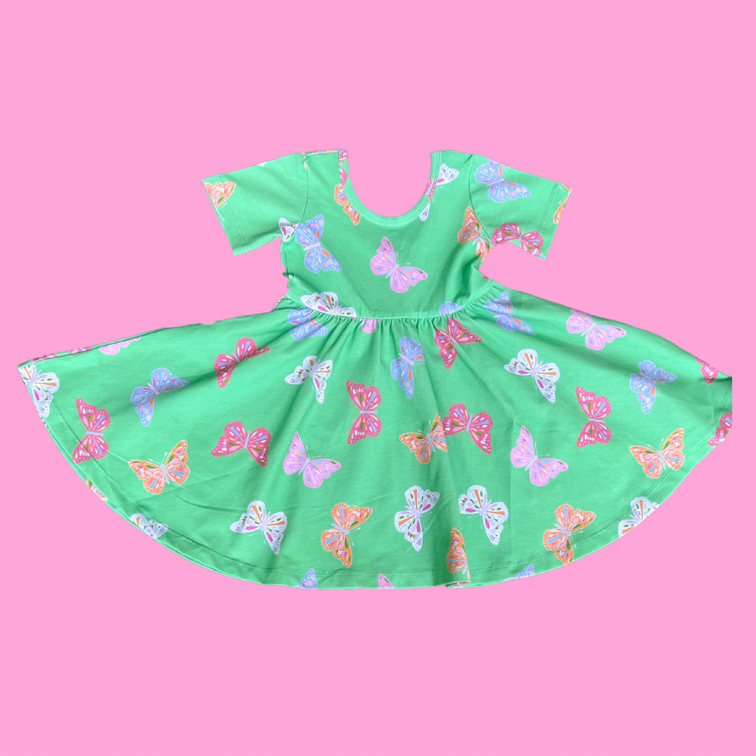 Butterfly Twirl Dress (FINAL SALE)