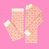 Pink Checkered Heart PJ Set (Final Sale)