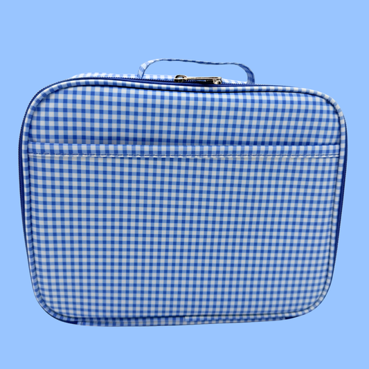 Blue Gingham Lunchbox