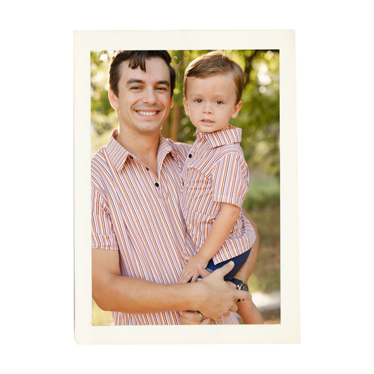 Jake Stripes Boys' Polo