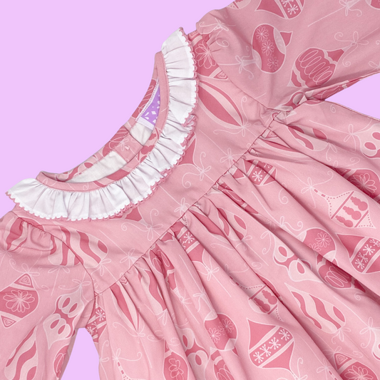 Pink Ornament Dress