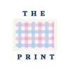 Pink and Blue Check Men's Polo