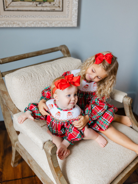 Girl & boy bamboo pajamas for Christmas.