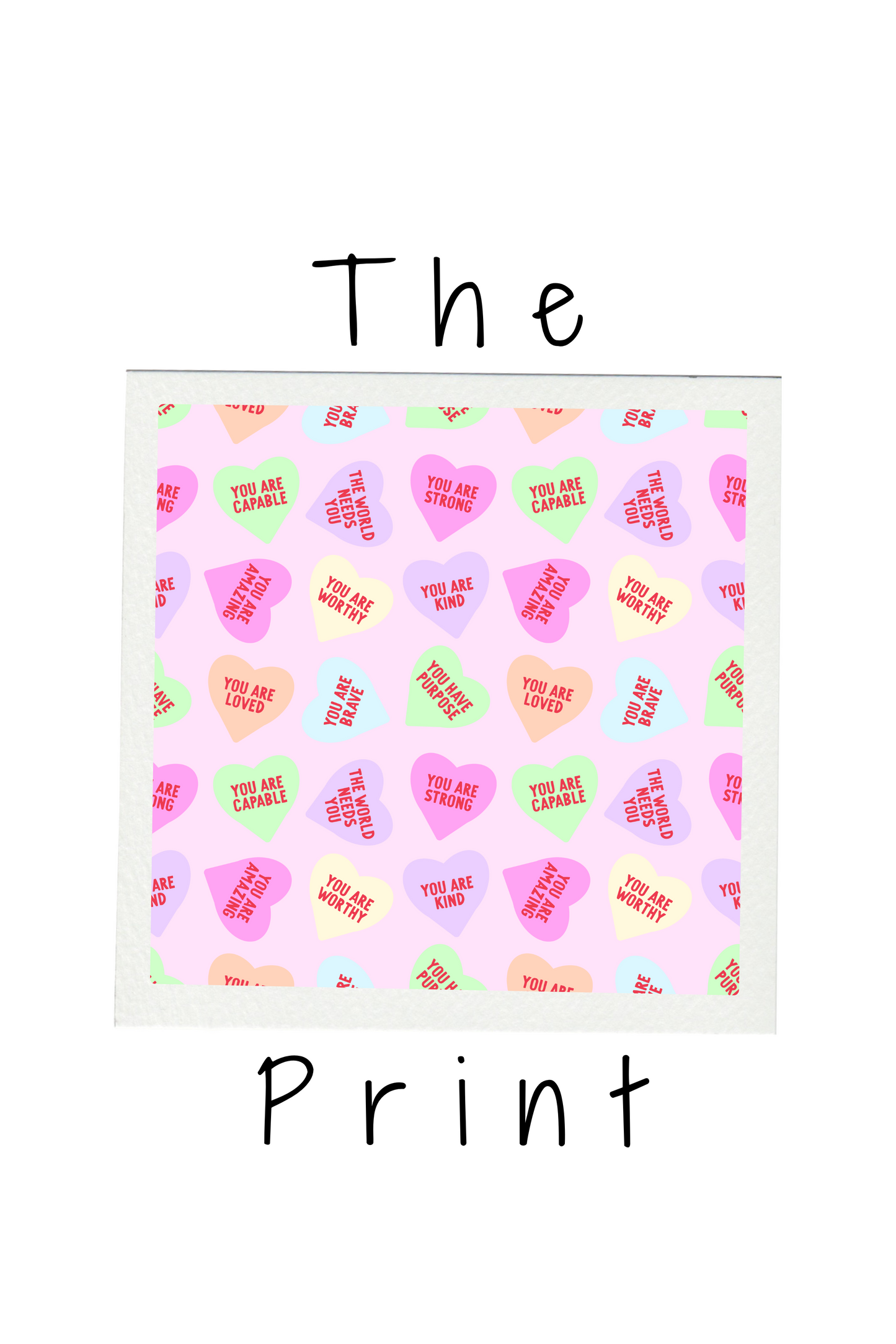 Pink Convo Hearts Ruffle Romper