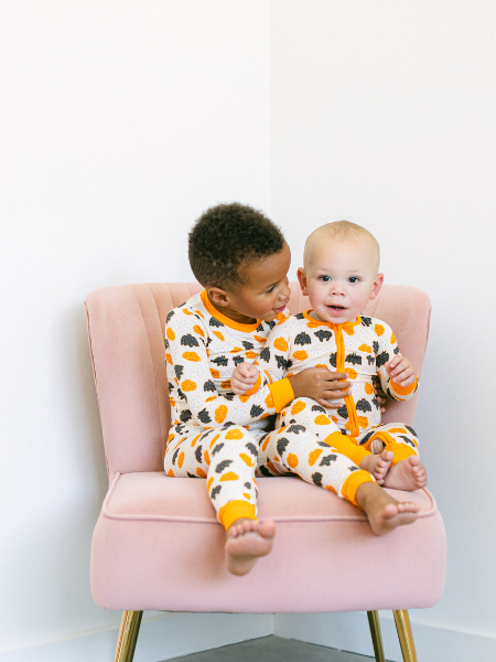 Halloween animal cookie pajamas for Fall.