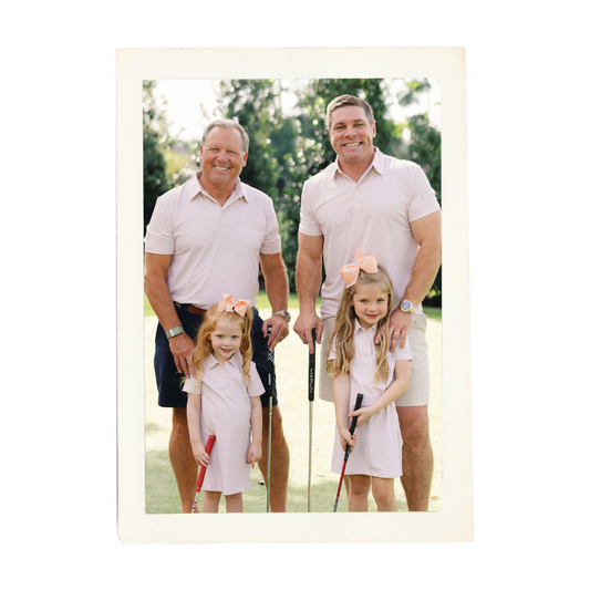 Neutral Plaid Men's Polo