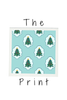 Green Starry Tree PJ Set
