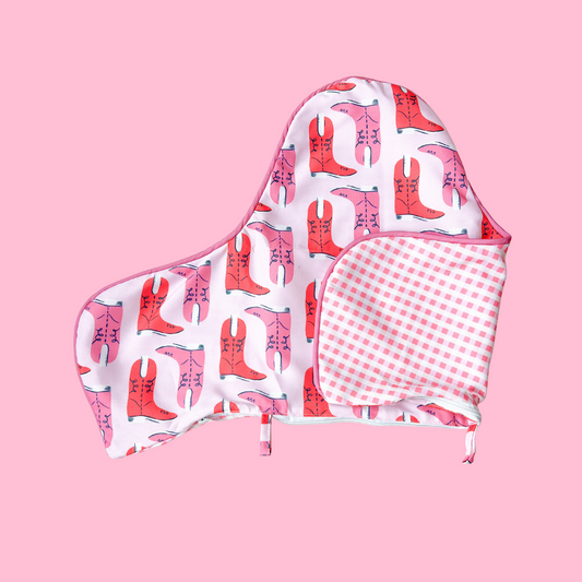 Pink Boots Cushion Cover (insert sold separately)