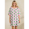 Carpool Dress (Lavender + Green)