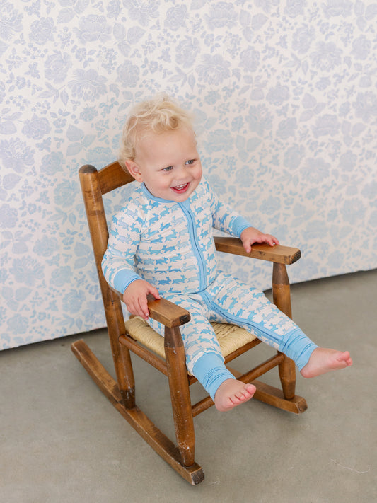 Little Hopper Zipper Romper