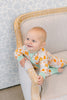 Orange Pumpkins Premium Zipper Romper