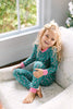Pink and Green Candy Cane Premium PJ Set