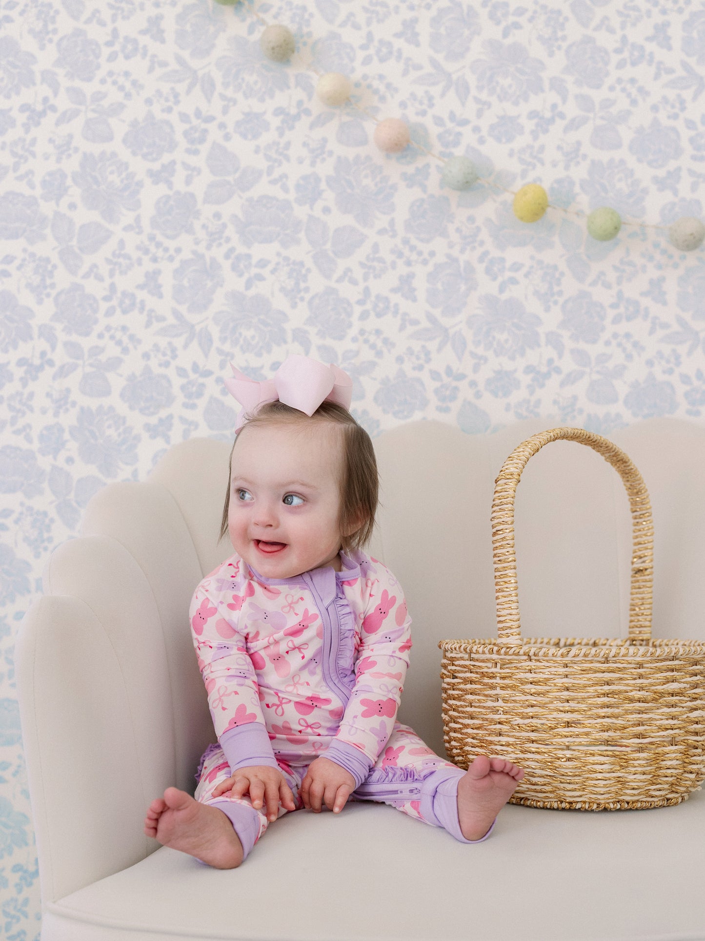 Sweet Bunny Ruffle Romper