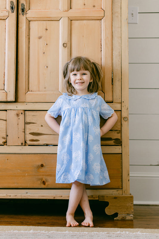 Blue Bouquet Dress