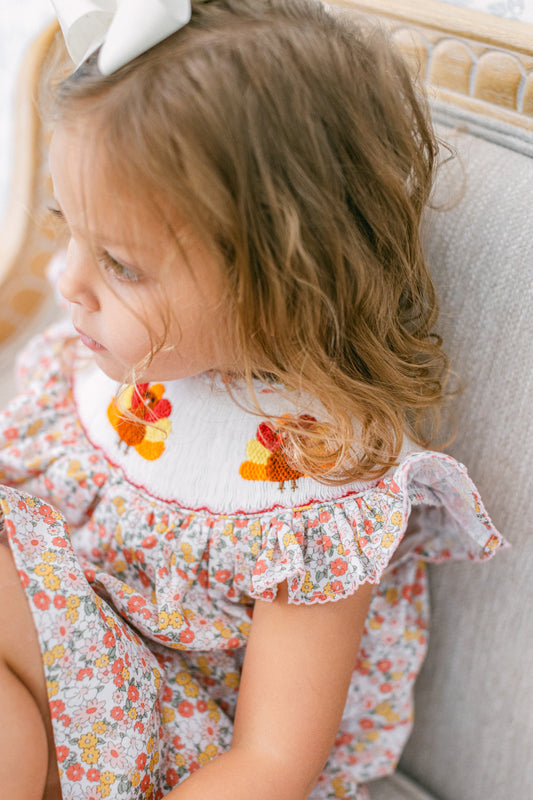 Floral Turkey Dress