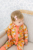 Fall Flowers Premium Ruffle Romper