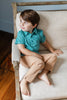 Green Plaid Boys' Polo I EMILY FAUVER X POPS