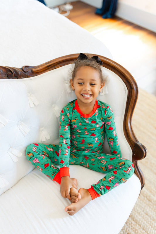 Cowgirl Christmas Premium PJ Set