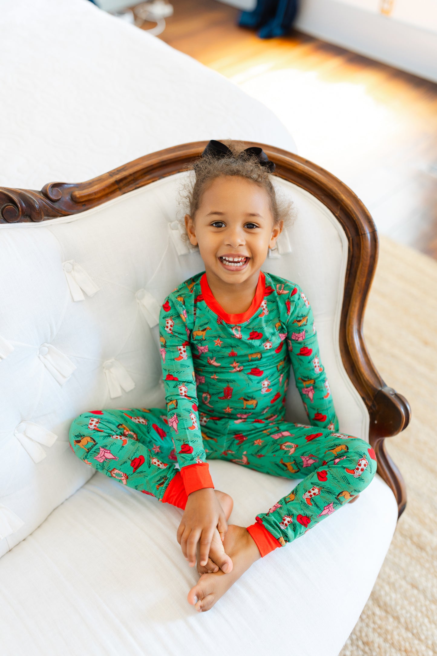 Cowgirl Christmas Premium PJ Set