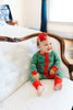 Cowgirl Christmas Premium Ruffle Romper