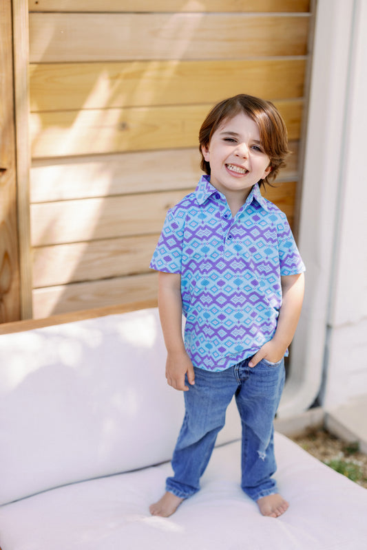 Aztec Boys' Polo