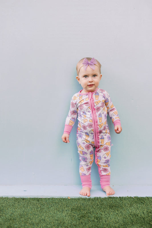 Sweet Summertime Premium Ruffle Romper
