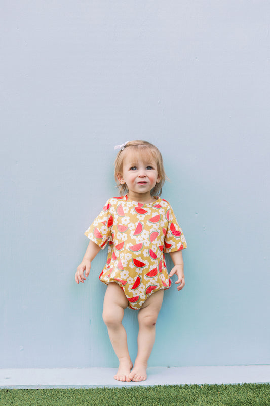 Floral Watermelon T-Shirt Bubble