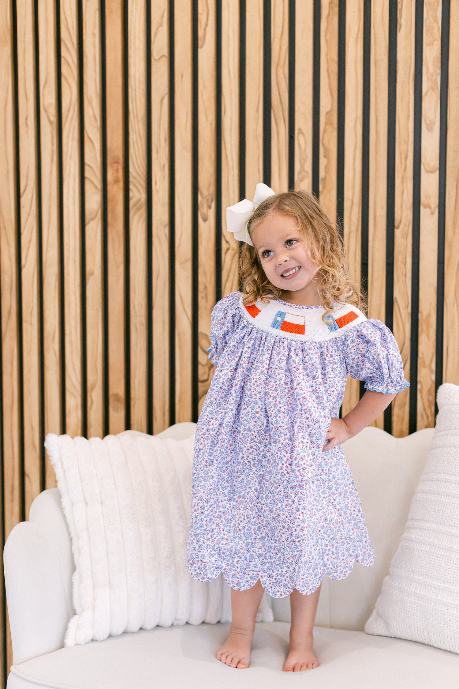Smocked Texas Dress I Poppy Kids Co Smocked Texas Dress I Poppy Kids Co
