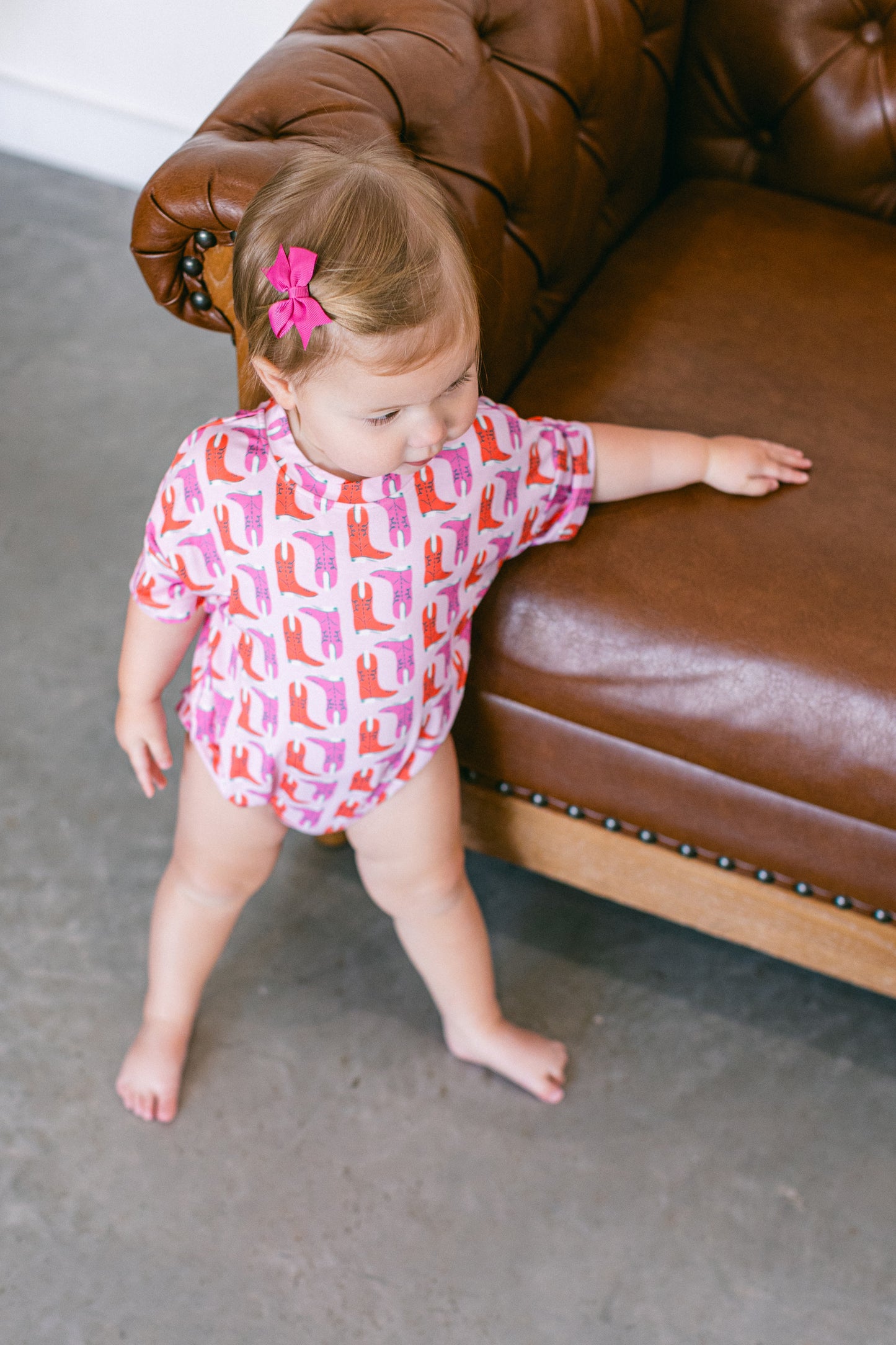 Pink Boots T-Shirt Bubble