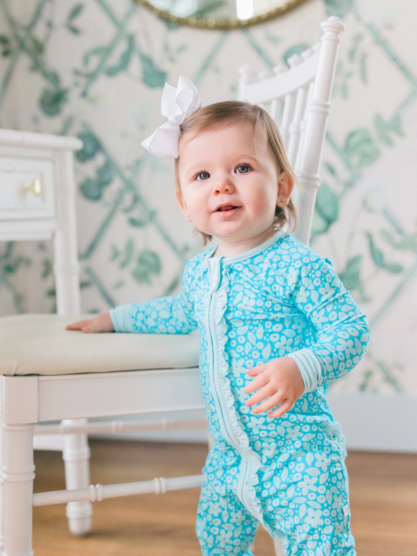 Vivian Ruffle Romper