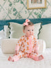 Pink Goldendoodle Ruffle Romper