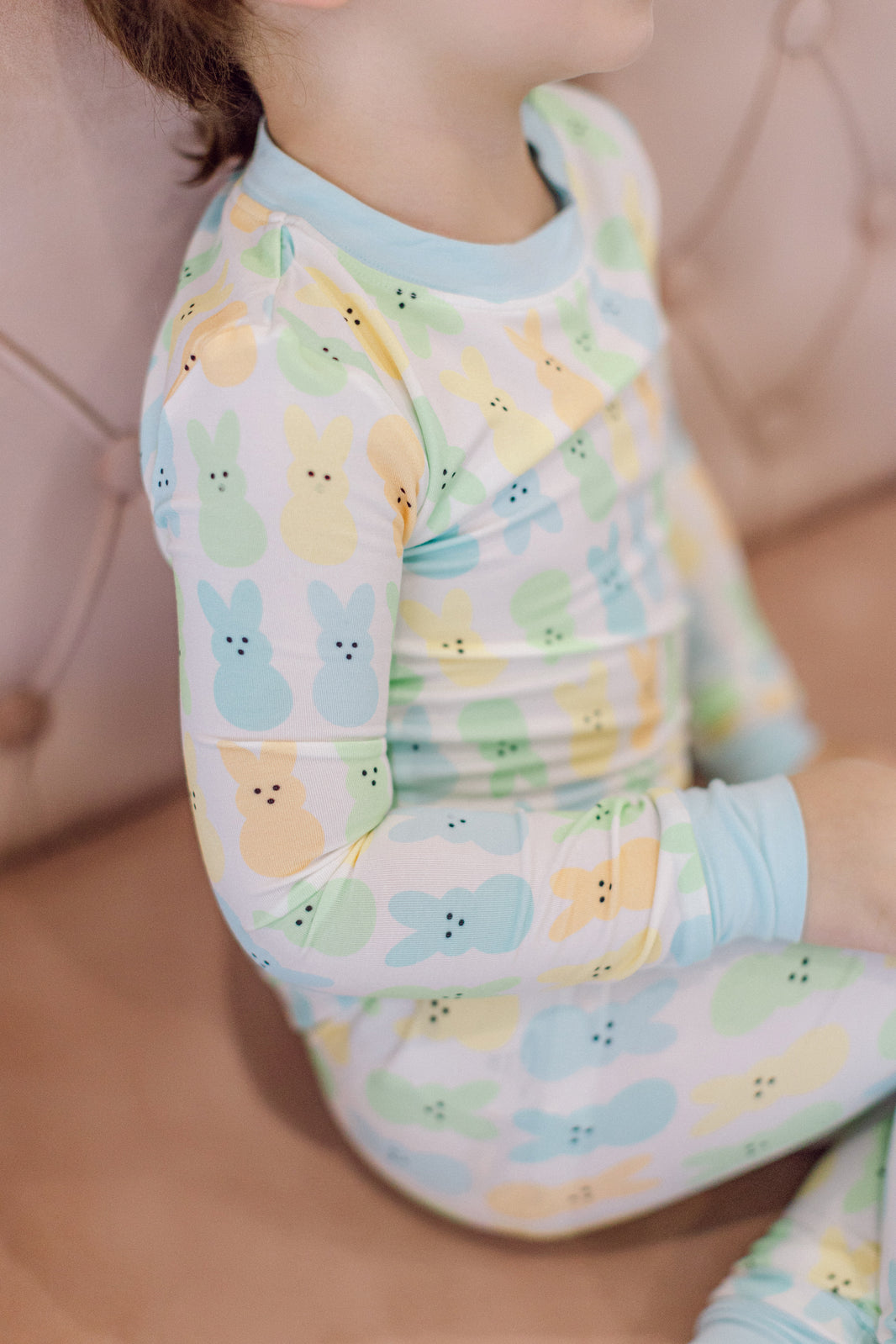 Poppy Stripe - Everyday Set <br> Kids Cotton Notched Pajama Set