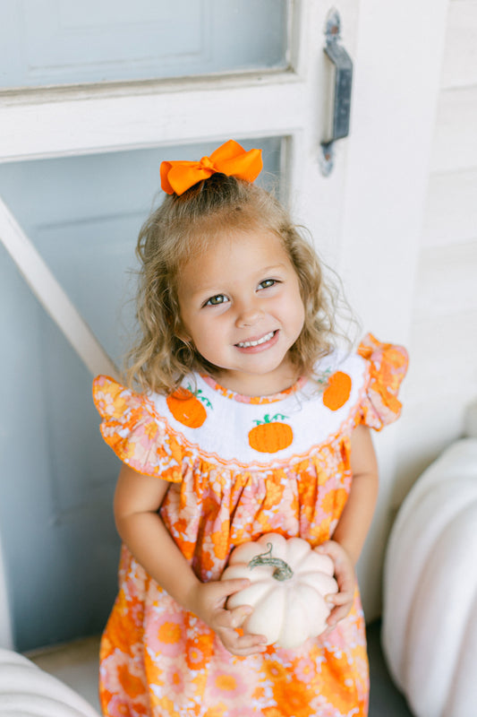 Clara Pumpkin Dress