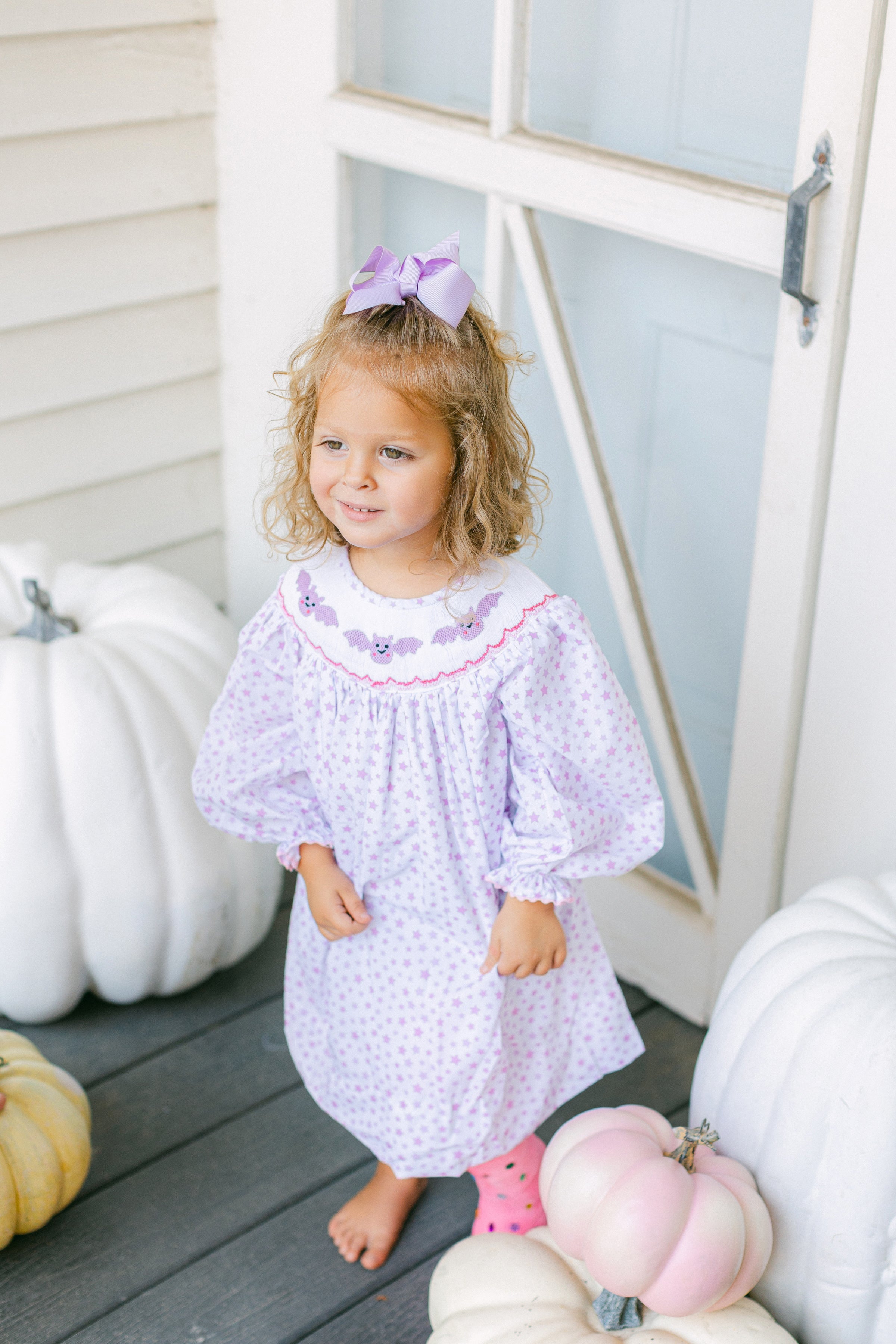 Little girls smocked dresses best sale