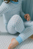 Light Blue Gingham Premium PJ Set